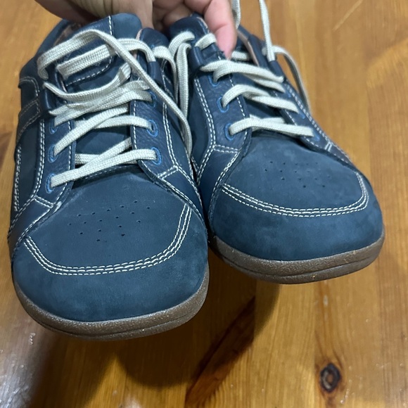 Barefoot Freedom Dark Blue Leather Shoes 9WW